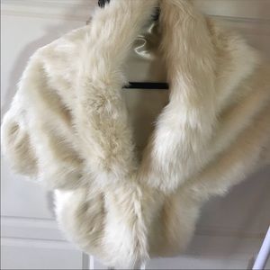 Faux Shawl Fur Cape